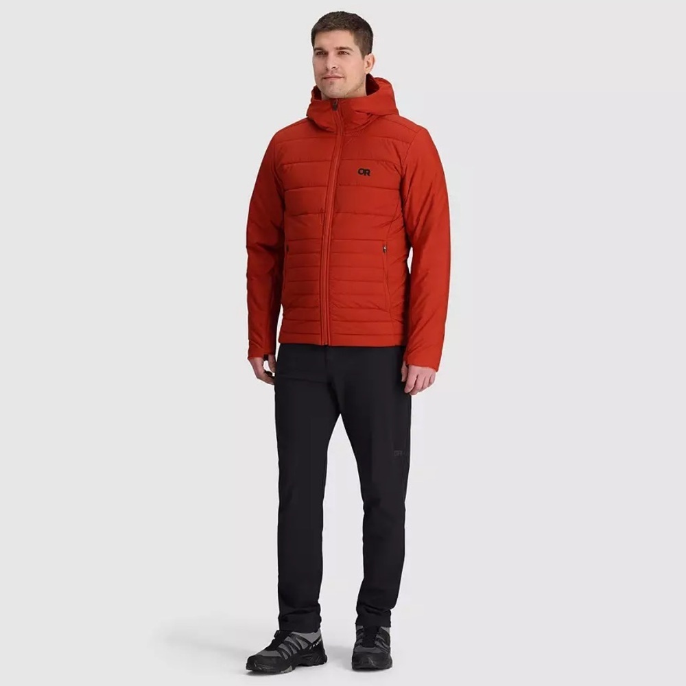 Outdoor Research Men’s Shadow Insulated Hoodie Jacket in Color Jupiter Size L - Picture 2 of 11